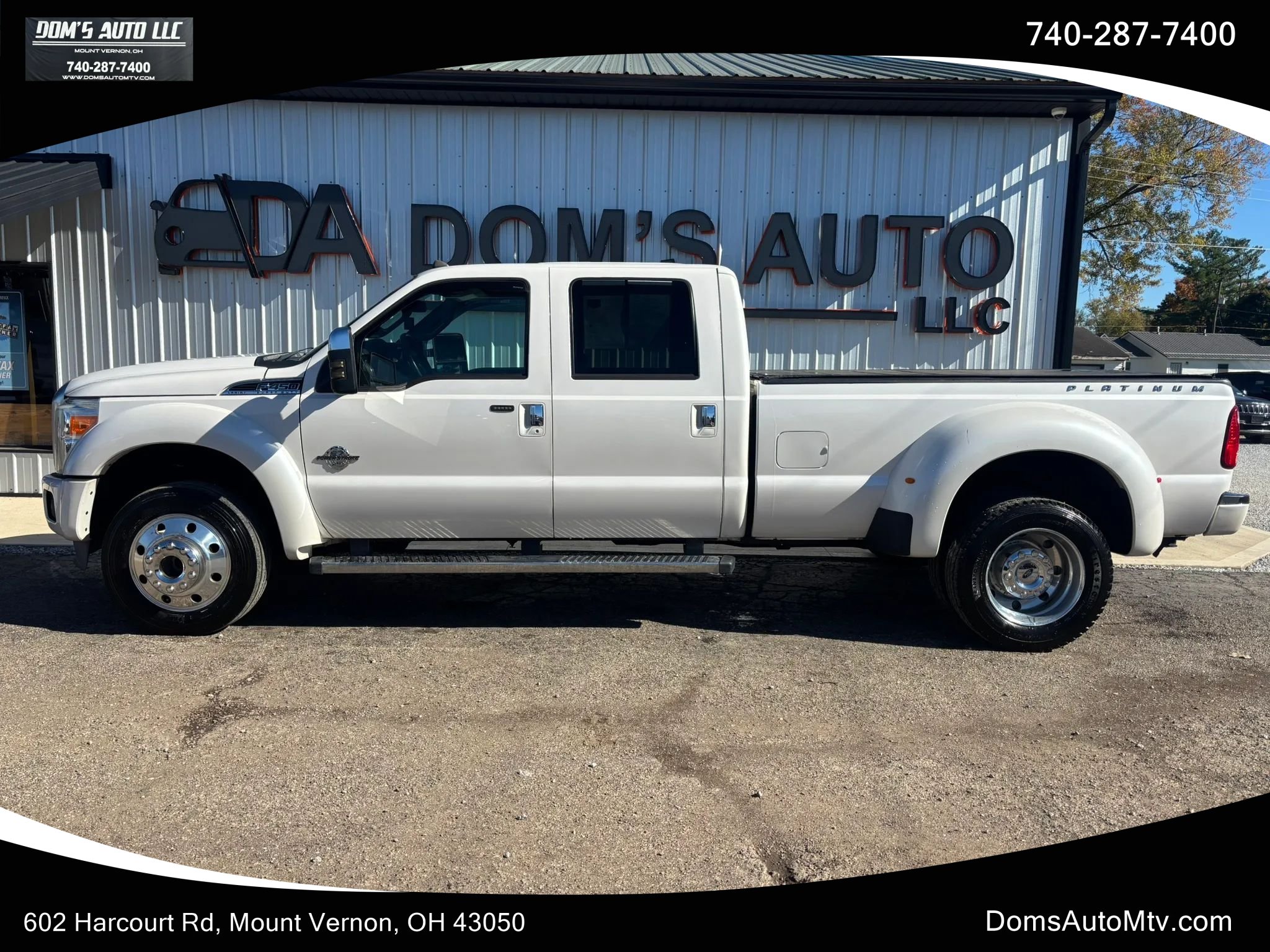 Used 2016 Ford F450 Platinum AWD/4WD image 1