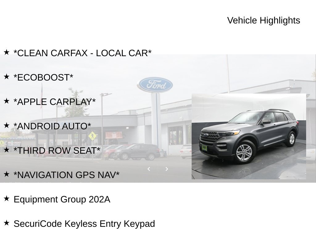 Used 2023 Ford Explorer XLT w/ Equipment Group 202A AWD/4WD image 9