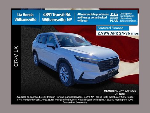 New 2026 Honda CR-V LX image 1