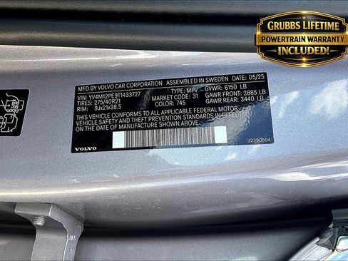 Certified 2026 Volvo XC90 B5 Plus w/ Protection Package Premier AWD/4WD image 22