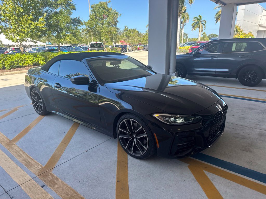Used 2021 BMW 430i Convertible w/ M Sport Package RWD image 8