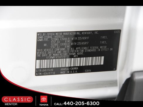 Used 2025 Toyota RAV4 XLE w/ Convenience Package AWD/4WD image 23