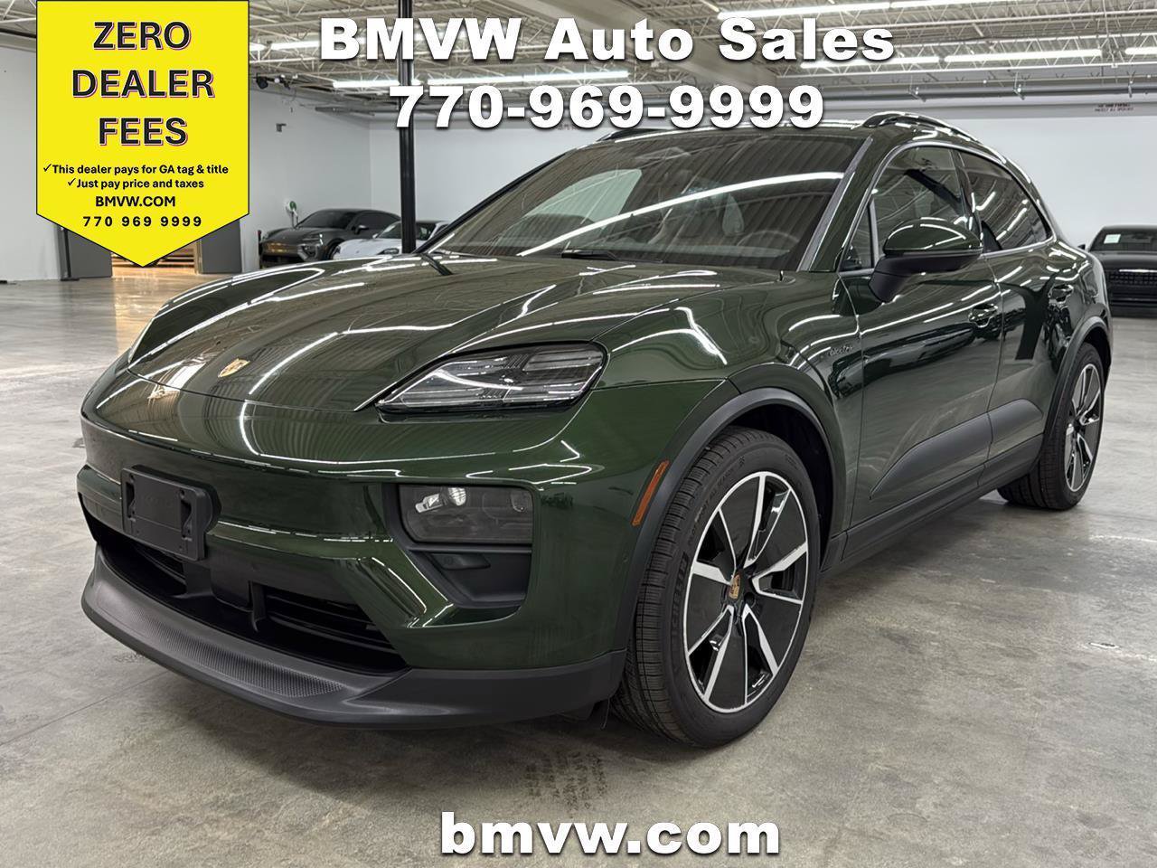 Used 2024 Porsche Macan 4 Electric AWD/4WD image 1