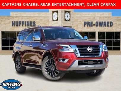 Used 2023 Nissan Armada Platinum w/ Captain's Chairs Package