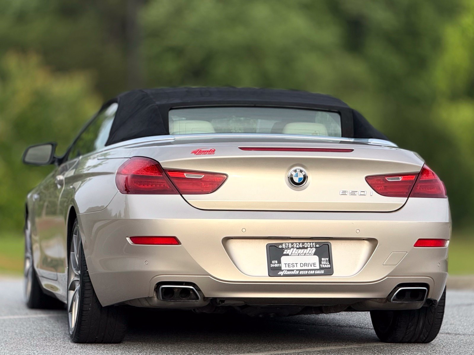 Used 2012 BMW 650i Convertible w/ Driver Assistance Pkg RWD image 4