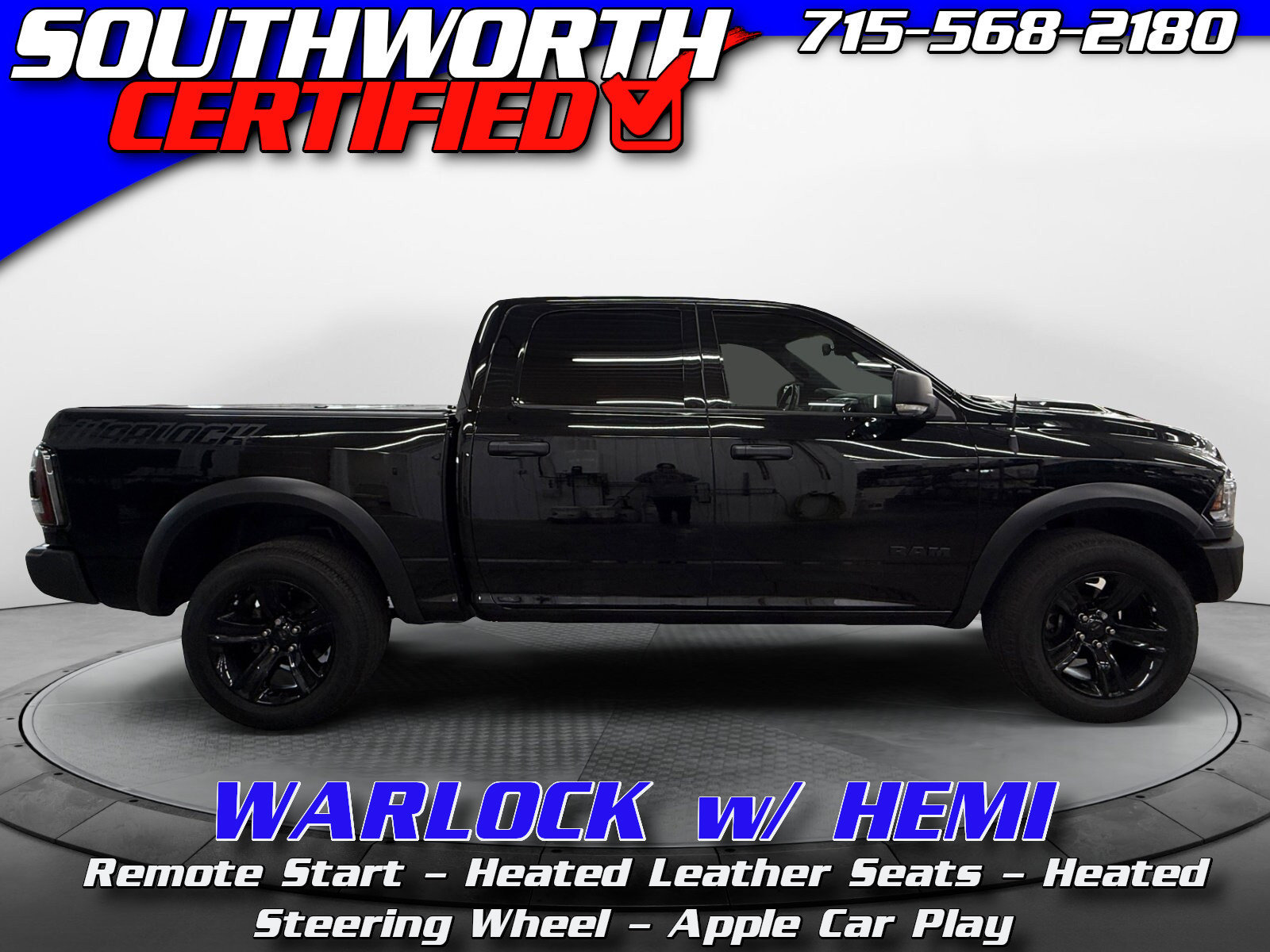 Used 2024 RAM 1500 Warlock AWD/4WD image 1