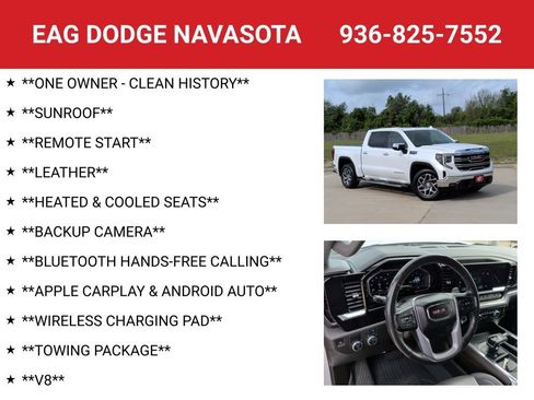 Used 2022 GMC Sierra 1500 SLT w/ SLT Convenience Package image 4