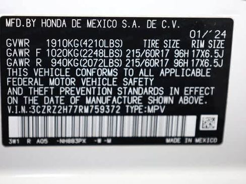 Used 2024 Honda HR-V EX-L image 36