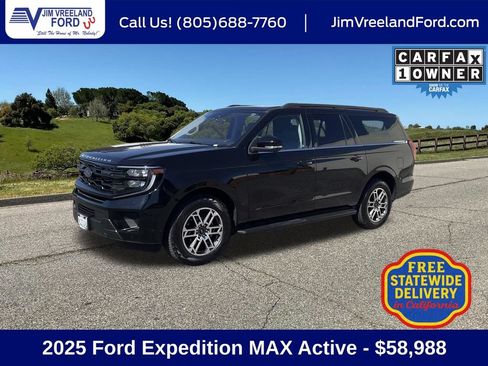 Used 2025 Ford Expedition Max Active AWD/4WD image 1