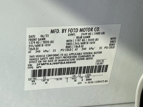 Certified 2023 Ford Edge SEL image 33