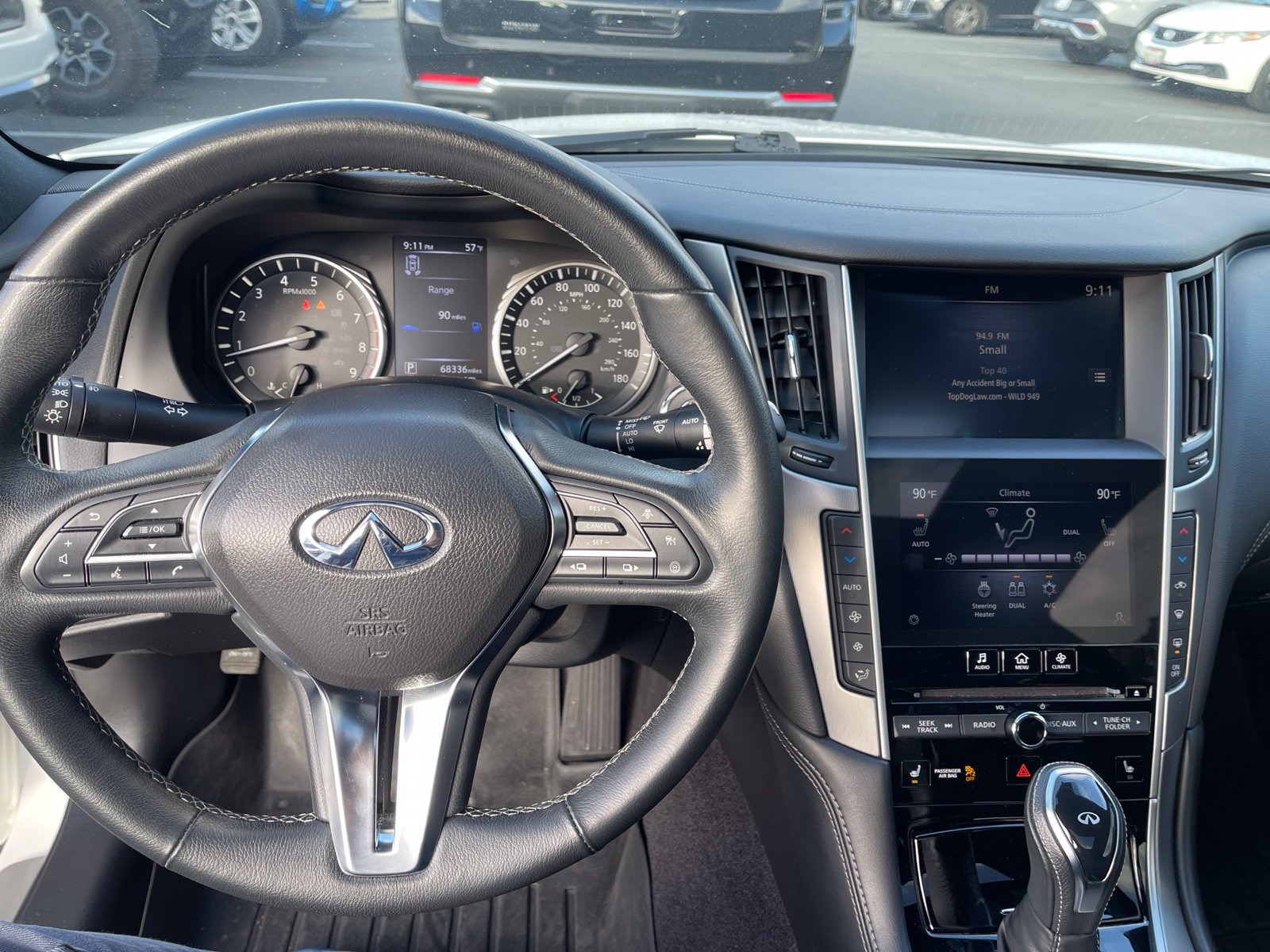 Used 2022 INFINITI Q60 3.0t Luxe w/ Style Package RWD image 6