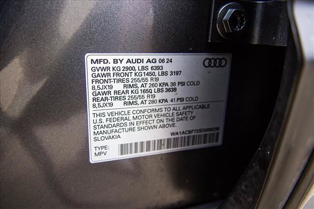 Certified 2025 Audi Q7 2.0T Premium w/ Convenience Package AWD/4WD image 28