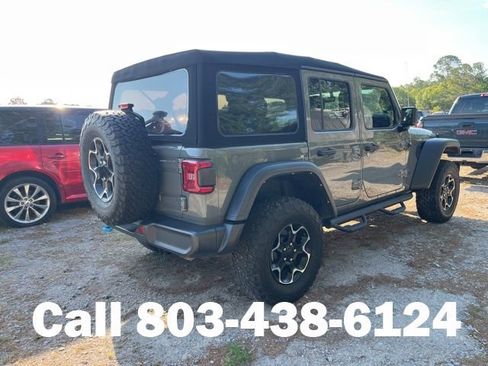 Used 2022 Jeep Wrangler Unlimited Rubicon 4xe w/ Cold Weather Group AWD/4WD image 2