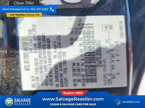 Used 2018 Ford Fusion SE FWD image 16