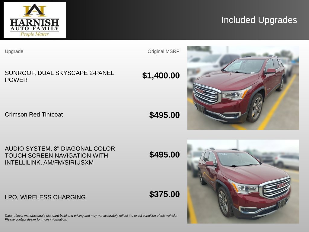 Used 2017 GMC Acadia SLT AWD/4WD image 5