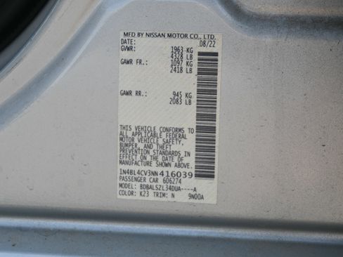 Used 2022 Nissan Altima 2.5 SR FWD image 17
