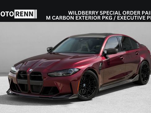 Used 2024 BMW M3 Competition w/ M Carbon Exterior Package AWD/4WD image 1