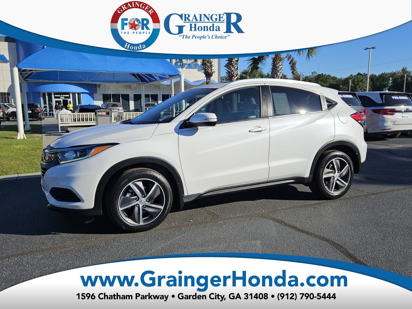 Certified 2021 Honda HR-V EX-L image 1