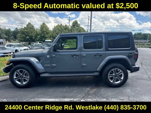 Used 2021 Jeep Wrangler Unlimited Sahara AWD/4WD image 3