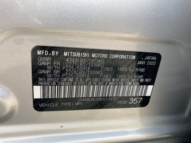 Used 2022 Mitsubishi Outlander Sport SE AWD/4WD image 22
