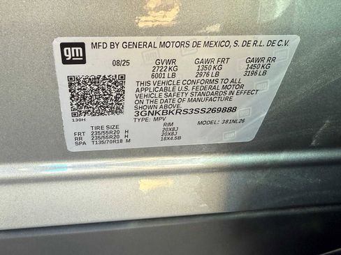 New 2025 Chevrolet Blazer RS w/ Driver Confidence II Package image 60