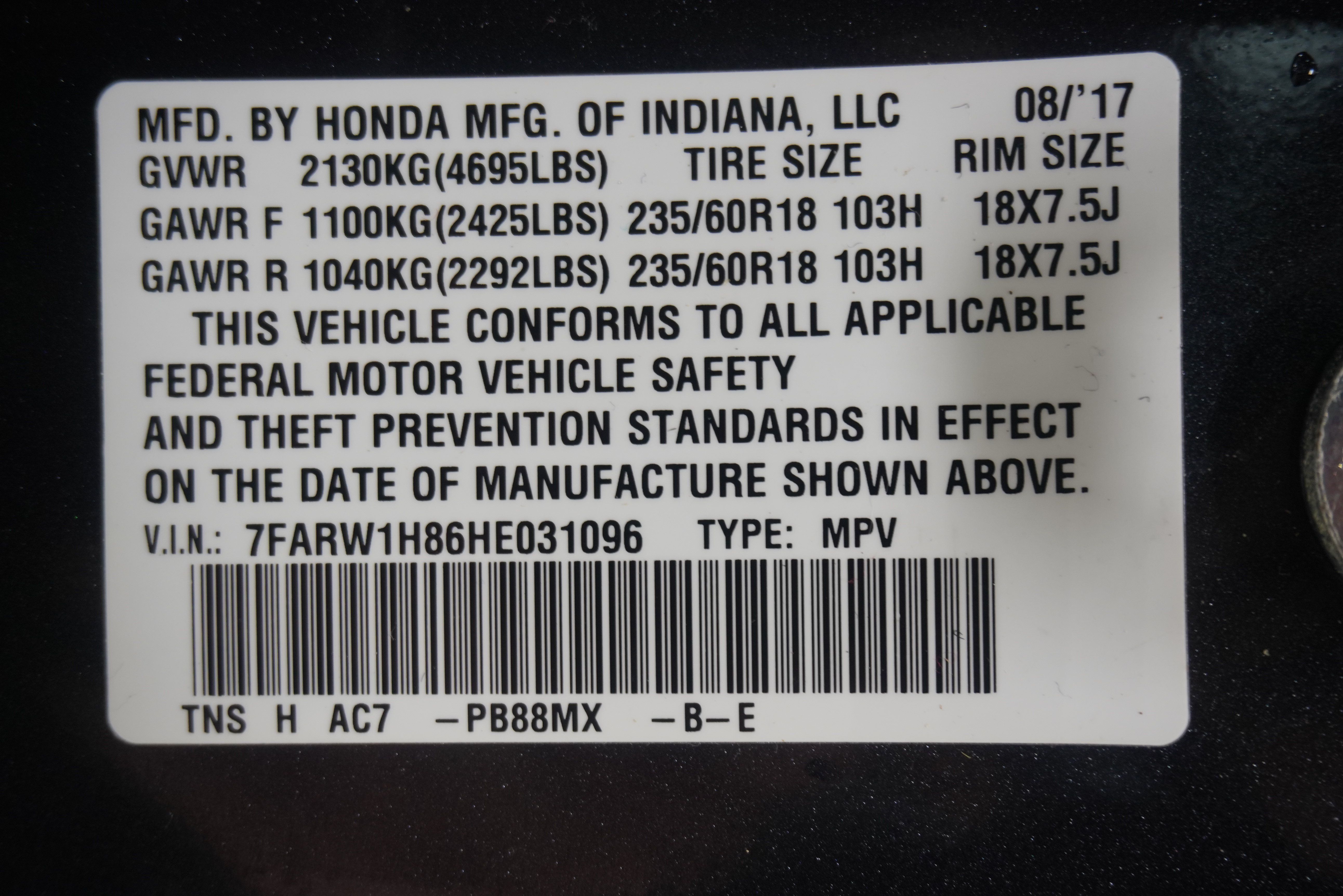 Used 2017 Honda CR-V EX-L image 33