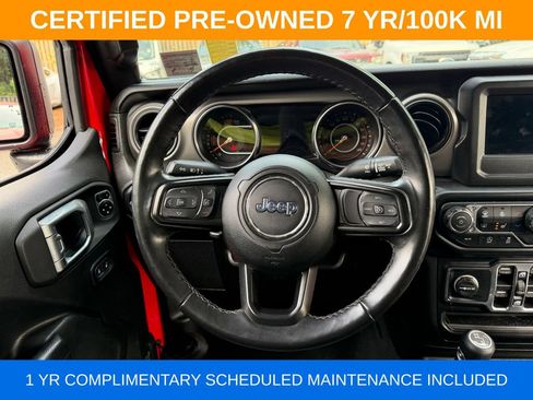Used 2022 Jeep Wrangler Unlimited Sport AWD/4WD image 14
