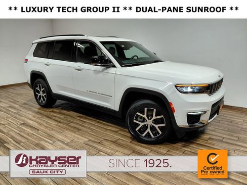 Certified 2024 Jeep Grand Cherokee L Limited w/ Luxury Tech Group II image 1