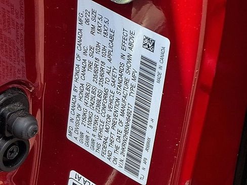 Certified 2022 Honda CR-V EX-L image 27