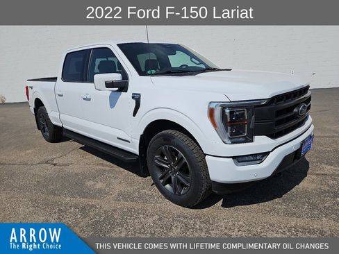 Used 2022 Ford F150 Lariat w/ Equipment Group 502A High AWD/4WD image 1