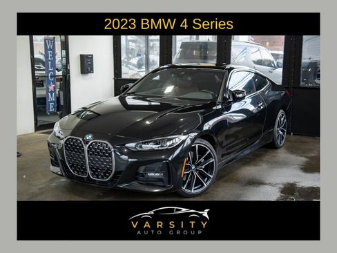 Used 2023 BMW 430i xDrive Coupe w/ M Sport Package AWD/4WD image 1