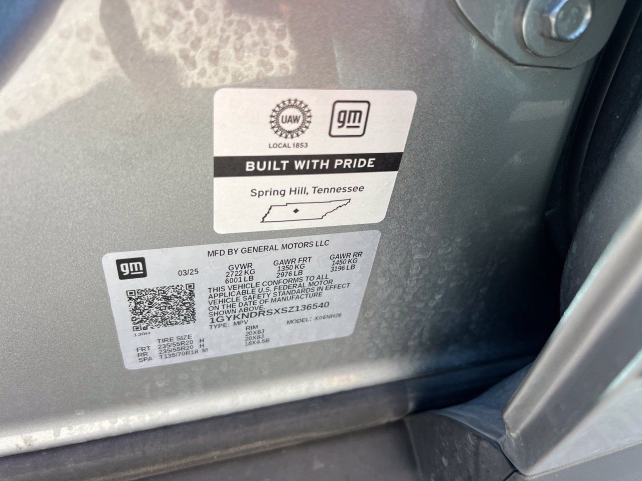 Used 2025 Cadillac XT5 Premium Luxury w/ LPO, Floor Liner Package AWD/4WD image 3