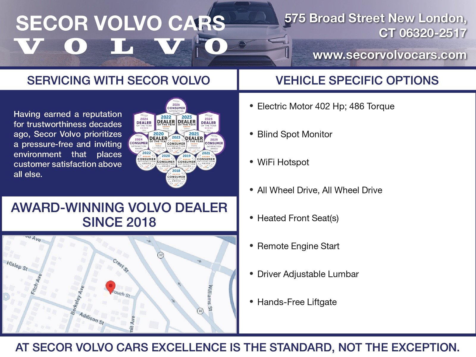 Used 2023 Volvo XC40 Recharge Plus AWD/4WD image 4
