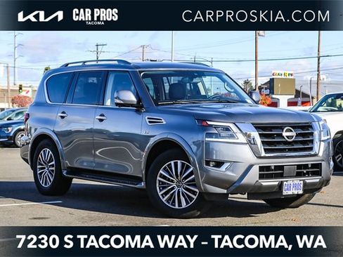 Used 2022 Nissan Armada SL w/ Captain's Chairs Package image 1