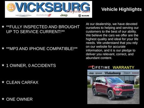 Used 2024 Jeep Grand Cherokee Altitude AWD/4WD image 13