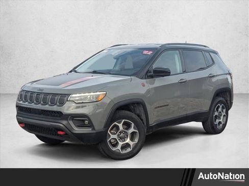 Used 2022 Jeep Compass Trailhawk w/ Trailhawk Elite Group image 1