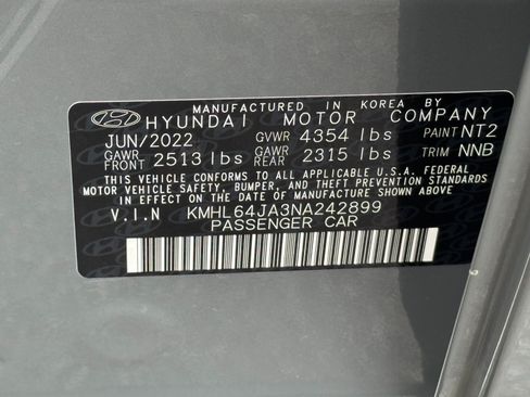 Used 2022 Hyundai Sonata SEL w/ Preferred Accessory Package FWD image 40