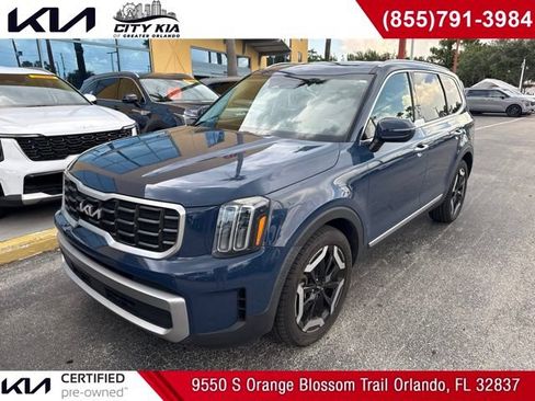 Certified 2023 Kia Telluride S w/ S Sunroof Package FWD image 1