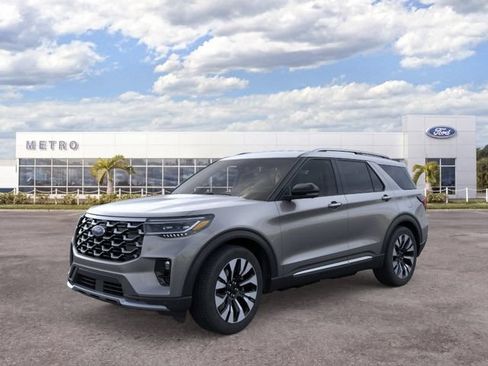 New 2026 Ford Explorer Platinum w/ LUX Leather Package AWD/4WD image 1