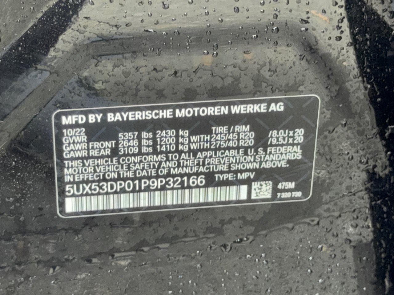 Used 2023 BMW X3 xDrive30i w/ M Sport Package AWD/4WD image 31