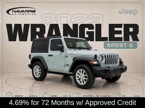 Used 2023 Jeep Wrangler Sport AWD/4WD image 1