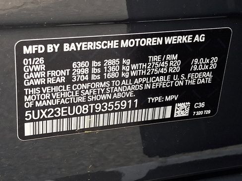 New 2026 BMW X5 xDrive40i w/ M Sport Package AWD/4WD image 18