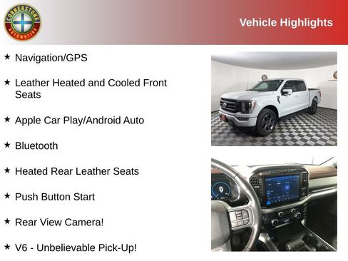 Used 2023 Ford F150 Lariat w/ Equipment Group 502A High AWD/4WD image 2