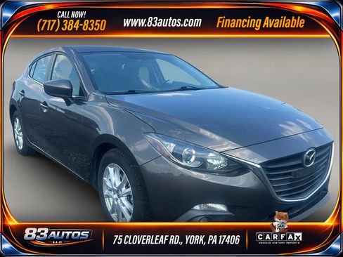 Used 2015 MAZDA MAZDA3 i Touring w/ Technology Package FWD image 1