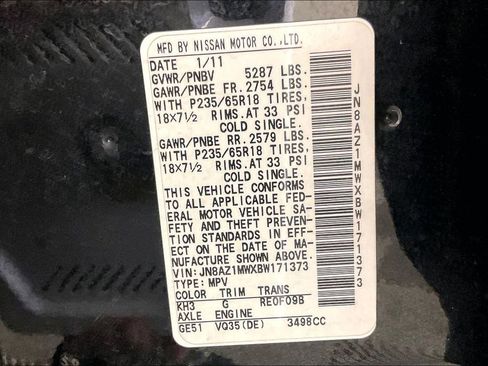 Used 2011 Nissan Murano SL image 43