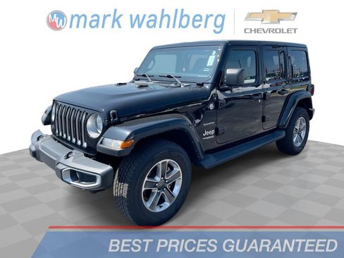 Used 2022 Jeep Wrangler Unlimited Sahara AWD/4WD image 1