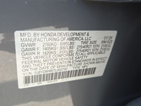 Certified 2026 Acura MDX Type S AWD/4WD image 21