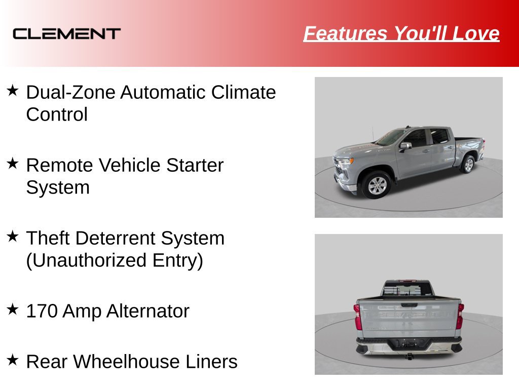Used 2024 Chevrolet Silverado 1500 LT w/ Protection Package AWD/4WD image 28