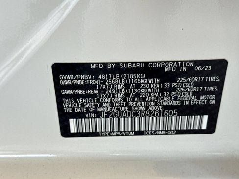 Certified 2024 Subaru Crosstrek 2.0i Premium AWD/4WD image 27
