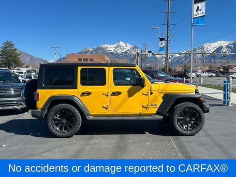 Used 2020 Jeep Wrangler Unlimited Sport S AWD/4WD image 2